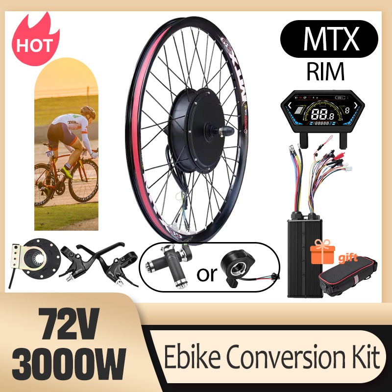Kit di Conversione E-bike MTX3 - Ebike Conversion Kit 72V 3000W recensione e prezzo
