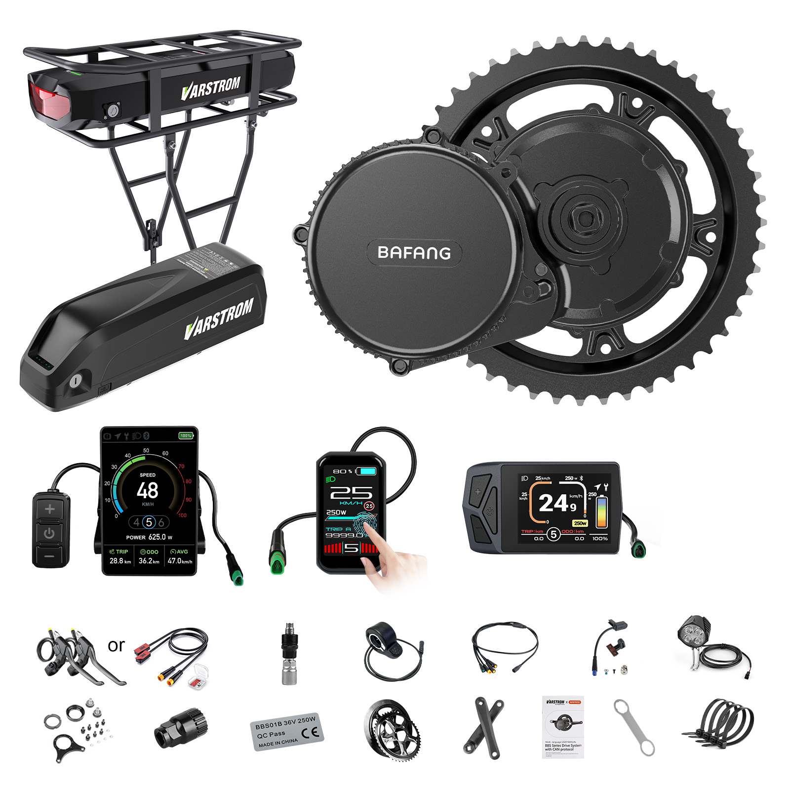 [Spedizione USA] Kit Motore Ce - Bafang Bbs02B 48V 750W Mid Drive Kit recensione e prezzo