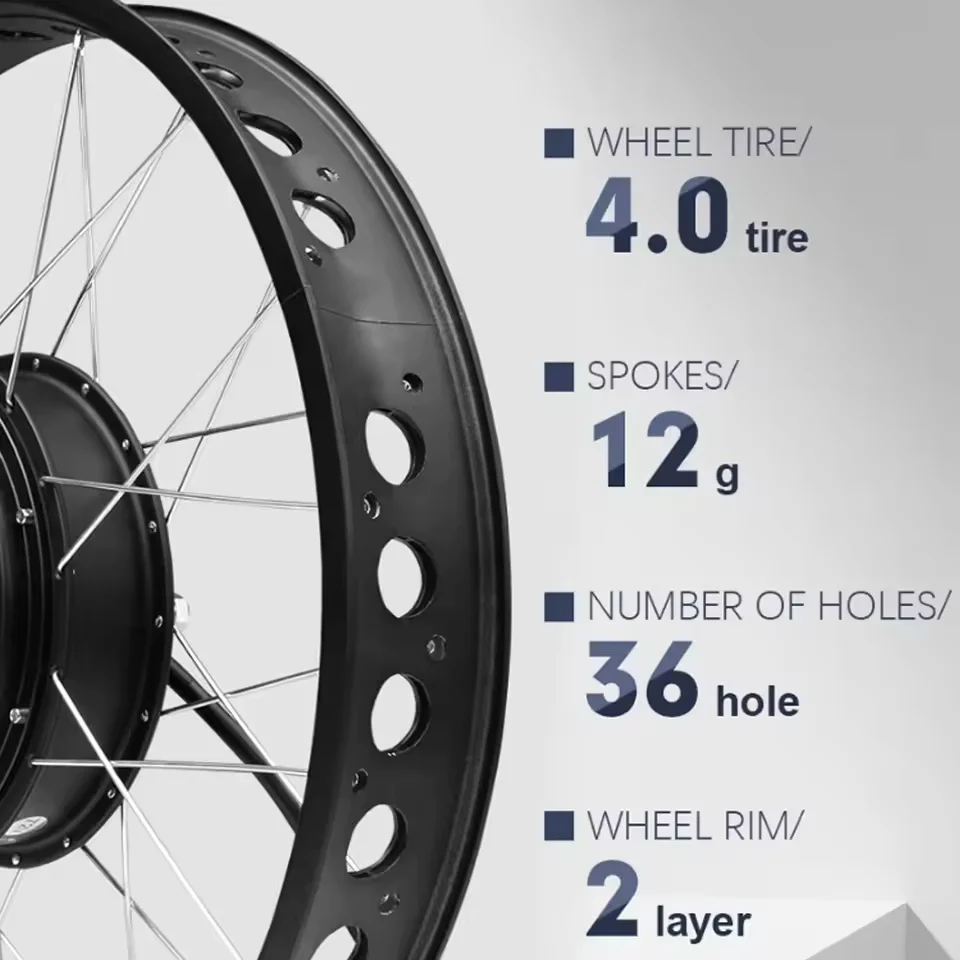 Kit di conversione per bici da - Ebike Conversion Kit 72V 3000W recensione e prezzo